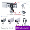 I334 soft moving shower door rollers wheels